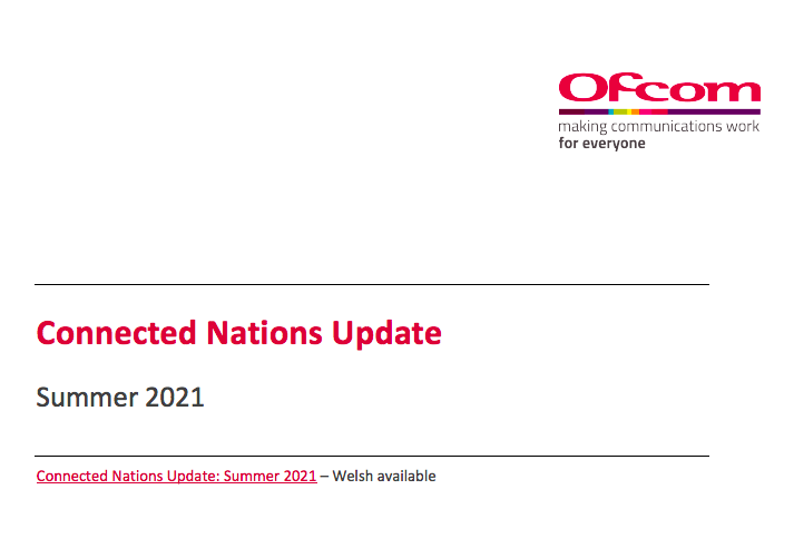 Connected Nations Update: OfCom